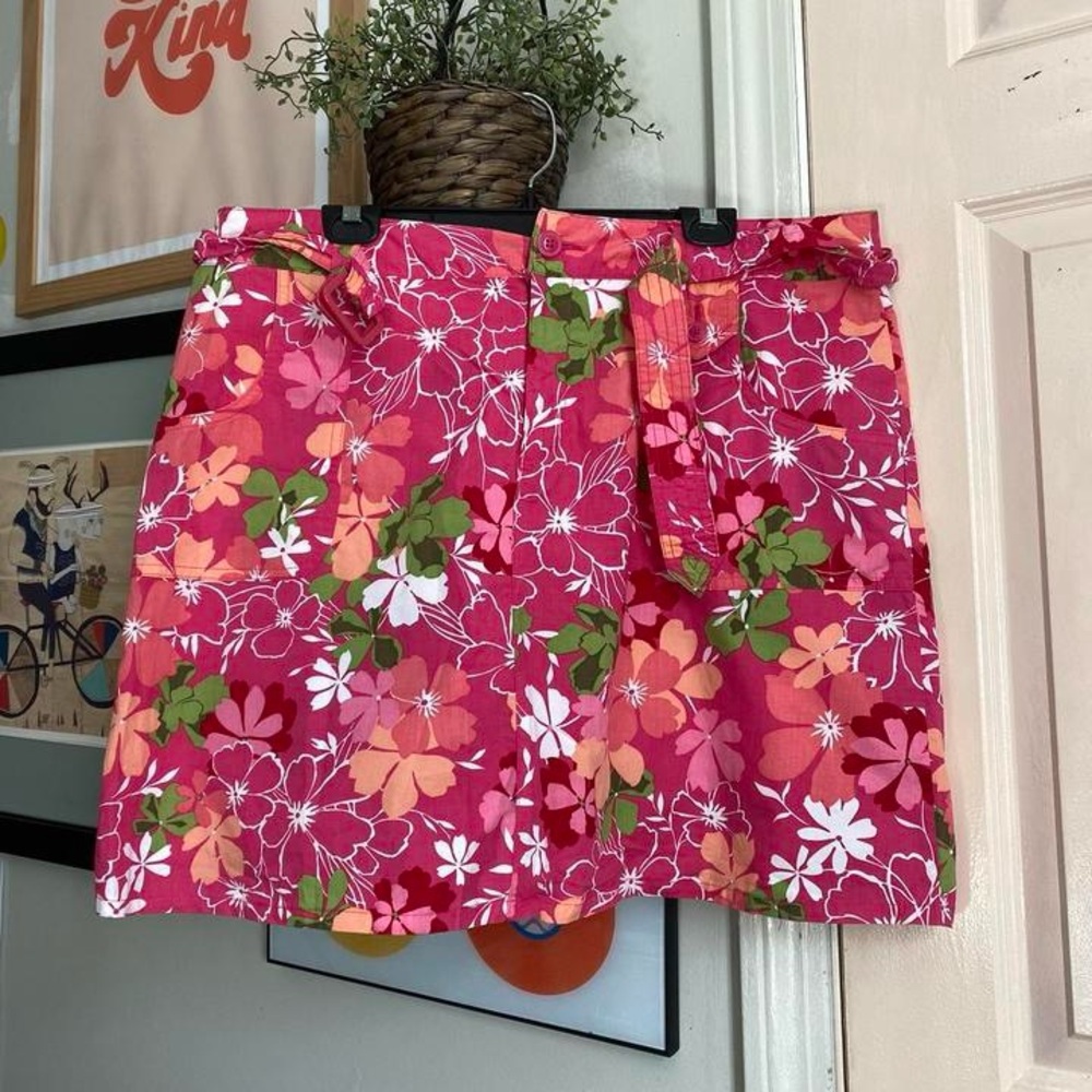 Floral Pink Skirt